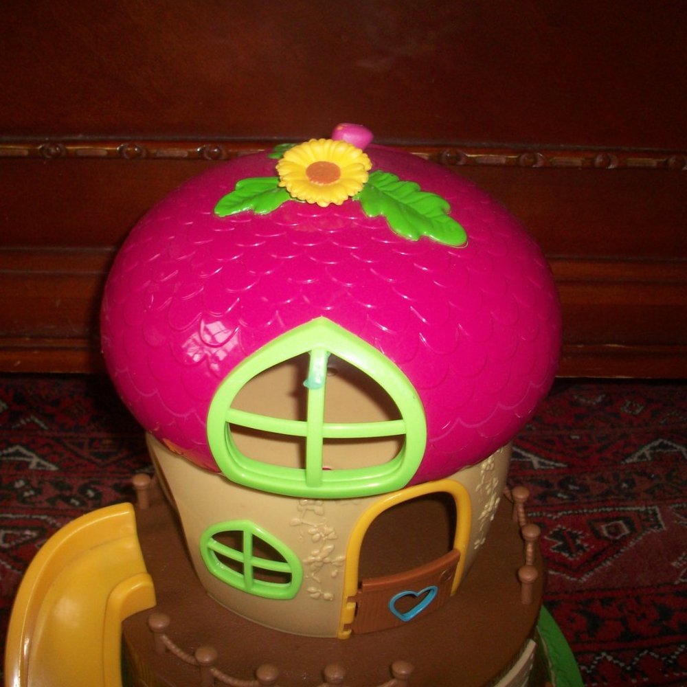 Li’l Woodzeez Acorn Treehouse Playset House Toy Incomplete but w/ Extra Pieces - Picture 6 of 10